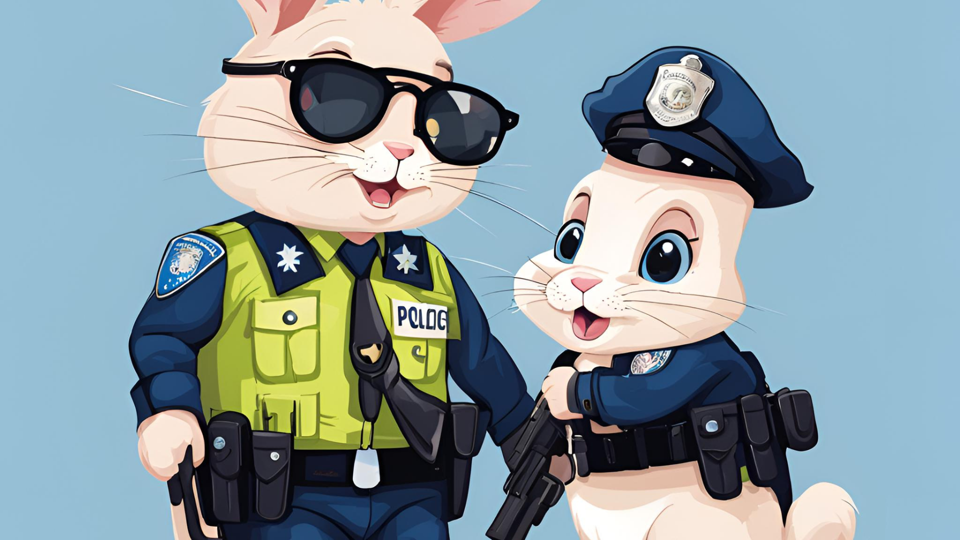 Police bunny